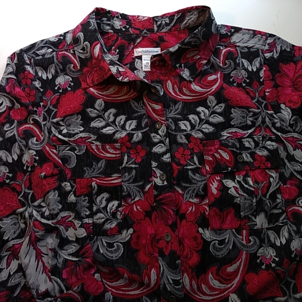 Croft&Barrow Button Up